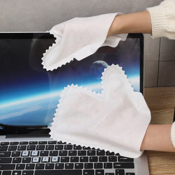 1-20pcs Home Kitchen Cleaning Gloves Dust Fish Scale Cleaner Duster Glove Rags Reusable Household Non-woven Rag Clean Tools - Image 2