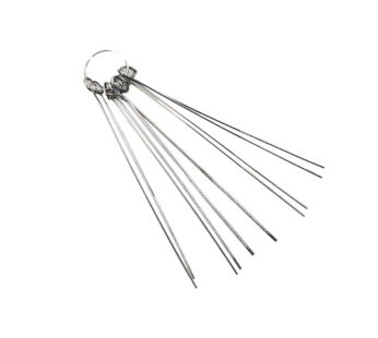 10 Stainless Steel Needle Set PCB Electronic Circuit Through Hole Needle Desoldering Welding Repair Tool 100mm 0.5-1.5mm 10 sets