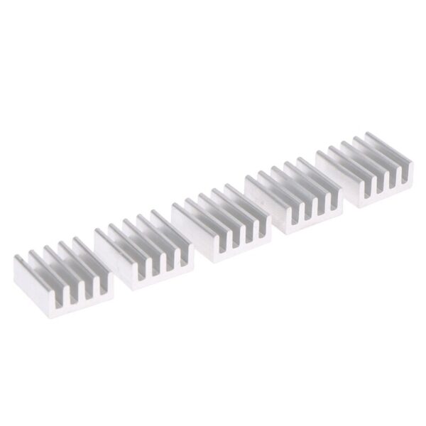 10 pcs Aluminum Heatsink 11*11*5MM Electronic Chip Radiator Cooler With Thermal - Image 4