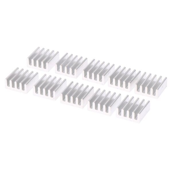 10 pcs Aluminum Heatsink 11*11*5MM Electronic Chip Radiator Cooler With Thermal - Image 5