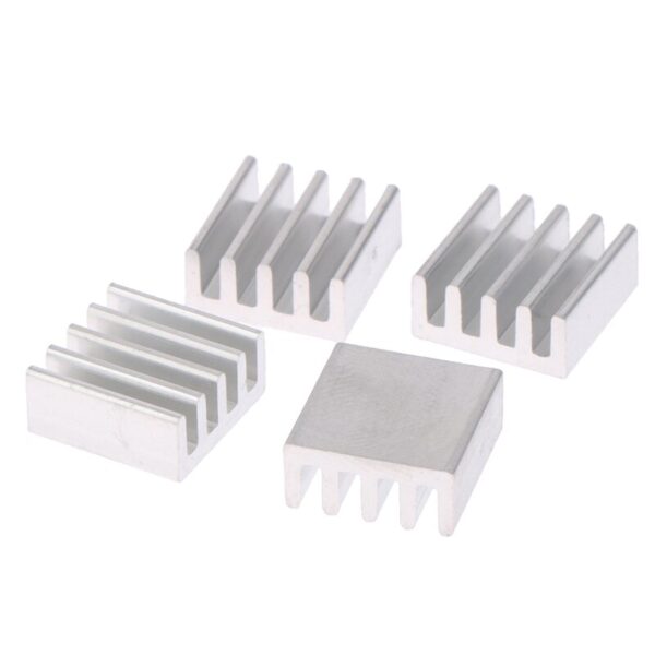 10 pcs Aluminum Heatsink 11*11*5MM Electronic Chip Radiator Cooler With Thermal - Image 6