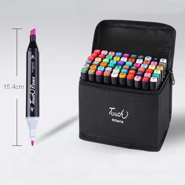 12-168 Colores Markers Brush Pens Set Painting Drawing Manga Highlighter School Art Supplies For Artist Korean Stationery - Image 3