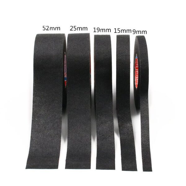 15m Tape Car Engine Compartment Car With High Temperature Resistance Insulation Flame Retardant Velvet Electrical Tape Cloth - Image 6