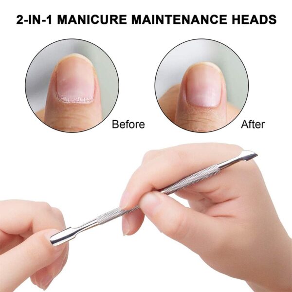 1PCS Ingrown Toenail Nail Lifter Cuticle Pusher Professional Manicure Pedicure Hand Tool Podiatry Foot Cutter Trimmer Feet Care - Image 5