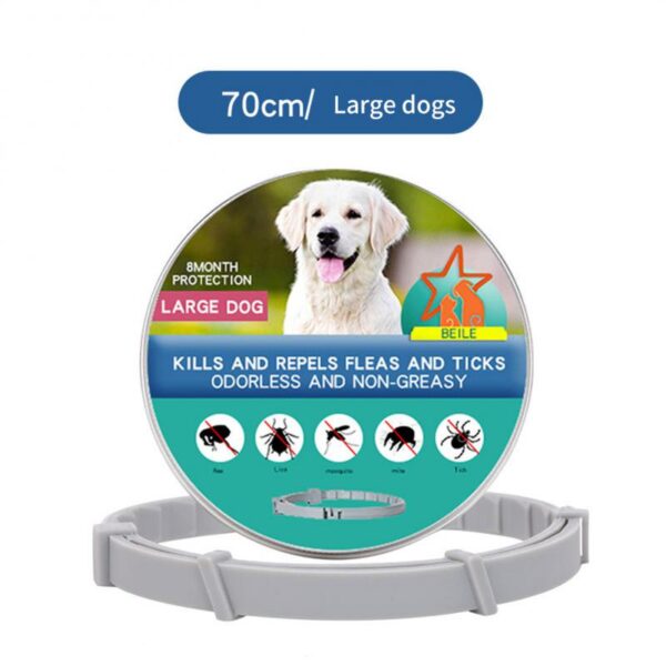 1Pc Pet Flea And Tick Collar For Dogs Cats Adjustable Prevention Pet Collar Pest Anti-mosquito Insect Repellent Puppy Supplies - Image 5