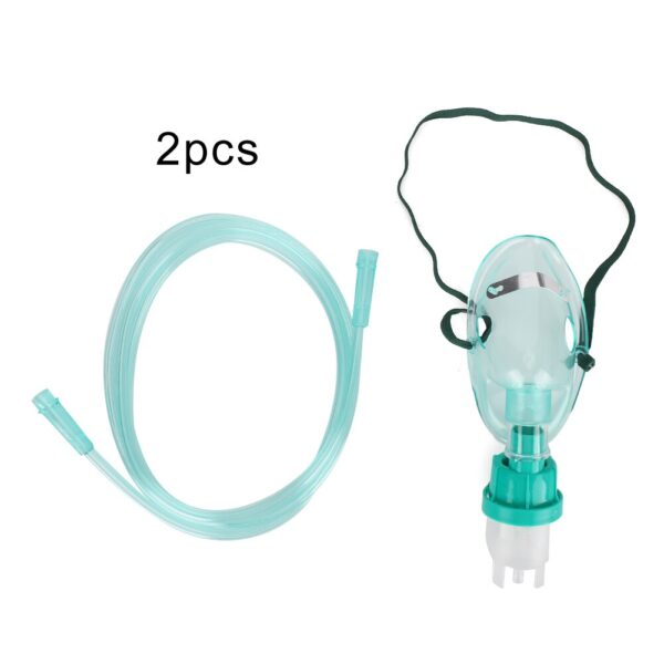 2pcs Disposable Compressed Nebulizer Face Shield Portable Household Atomizer Face Cover Child Adult Oxygen Mask Oxygen Machine - Image 5