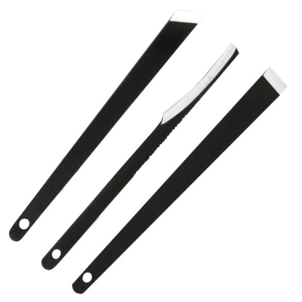 3PC Toenail Scraper Manicure Tools Feet Nail Ingrown Cuticle Pedicure Knife Set Dead Skin Remover Files Foot Care Pedicure Tools - Image 4