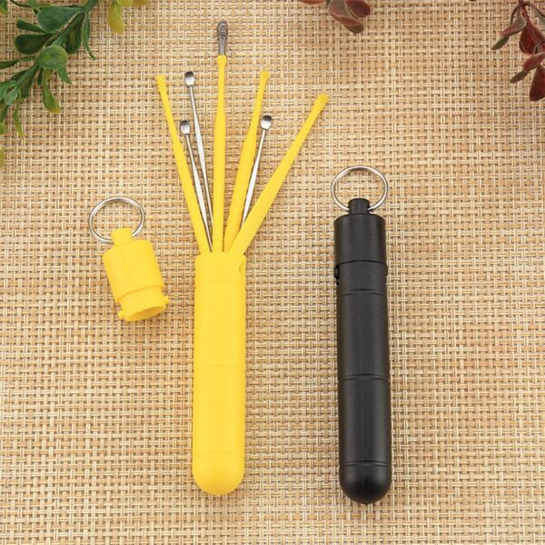 6/7PCS Ear Cleaner ABS Ear Care Spoon Tool Soft Spiral For Ears Earwax Picker Cleaning Ear Wax Removal Tool Earpick Remover - Image 3