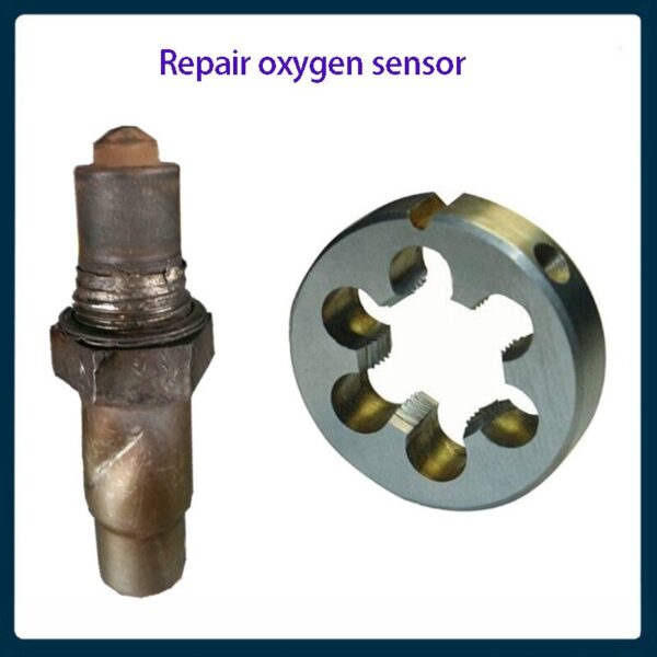 Automotive oxygen sensor screw tooth repair tool die tap - Image 3