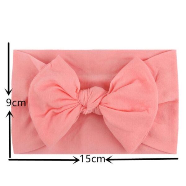 Baby Girl Headband Infant Hair Accessories Bows Newborn Headwear Rabbit Ear Elastic Gift Toddler Bandage Ribbon Soft Bowknot - Image 6