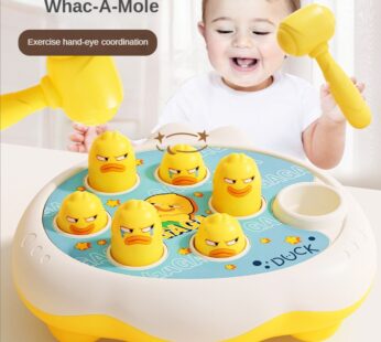 Cartoon Whac-A-Mole Montessori Baby Toys Toddler Educational Birthday Gift Animal Theme Knocking Game Parent Child Board Game