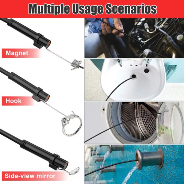 Endoscope USB Android Endoscope Camera Waterproof Inspection Borescope Flexible Camera 5.5mm 7mm for Android PC Notebook 6LED - Image 5