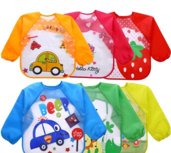 Feeding Baby Bibs Waterproof Bandana Cute Full Sleeved Bibs for Baby Girl Bib Saliva Boy Burp Cloths Newborn Slabbetjes Things