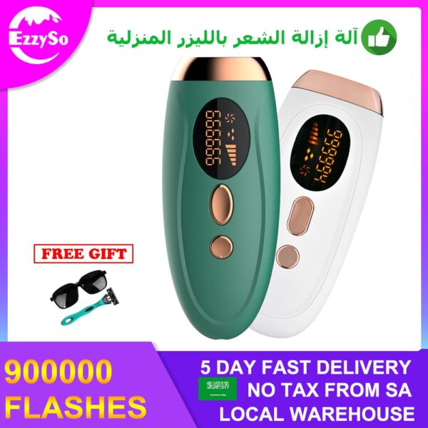 IPL Hair Removal Laser Epilator Portable 999999 Flash LCD Display Permanent Painless Whole Body Photoepilator Women Depilator