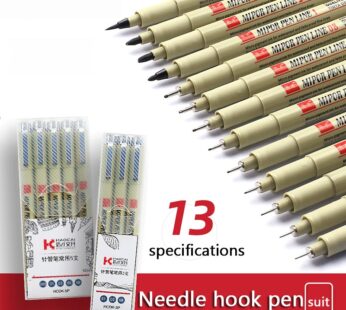 Manga Markers Needle Pen Art Hand-painted Hook Line Pen Sketch Pens Stationery Set Art Supplies School Supplies Art Sakura Pen