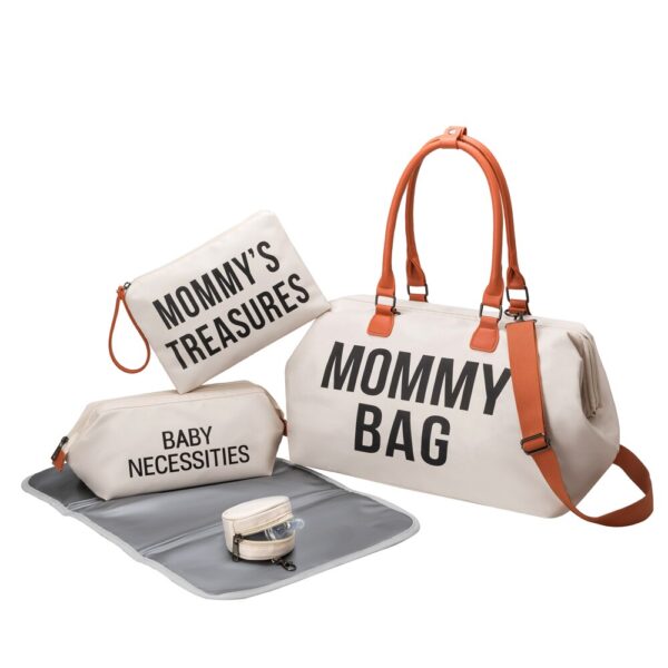 Mom's Bag Set Baby Diaper Bags Baby Stuff Backpack Mother Kids Travel Bag Baby Items Newborn Baby Stuff Essentials Storage Tote