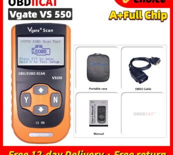 Newest Vgate VS550 Automotive CAN ODB II 2 OBD2 OBDII Diagnose Code Reader Scanner Scan Tools VS 550