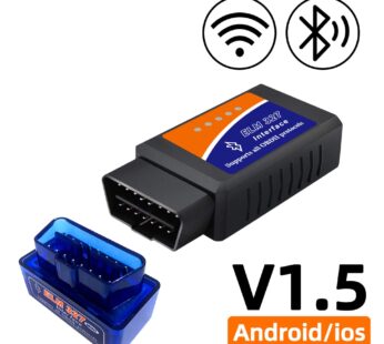 OBD2 Scanner ELM327 Car Diagnostic Detector Code Reader Tool V1.5 WIFI Bluetooth OBD 2 for IOS Android Auto Scan Repair Tools