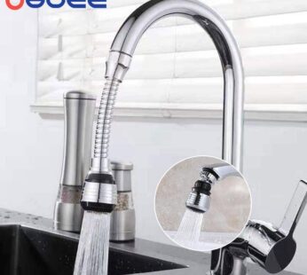 Oauee 360 Degree Swivel Kitchen Faucet Aerator Adjustable Dual Mode Sprayer Filter Diffuser Water Saving Nozzle Faucet Connector