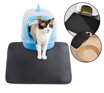 Pet Litter Mat Waterproof Double Layer Pet Litter Mat Non Slip Mat Washable Cat Mat Pet Supplies