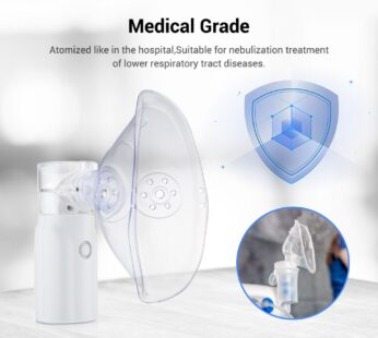 Portable Nebulizador Mini Ultrasonic Inhalator Adult Kids Household Health Monitors Automizer Humidifier Mist Asthma Health Care