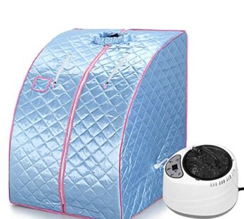 Portable Sauna Household Steam Room Beneficial Skin 2.0L Machine Slimming Bath SPA Health Simple Joint Steel Frame