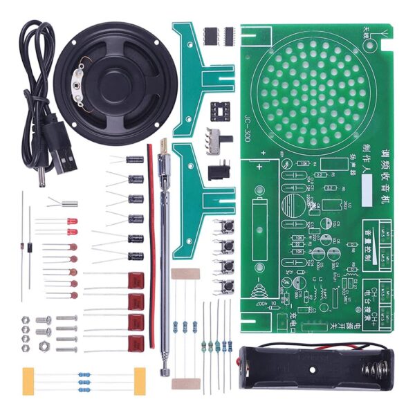 RDA5807FP Radio DIY Kits FM Electronic Radio ICs DIY Loose Parts 65-108MHz Power Amplifier Module Strong Anti-interference Capa - Image 6