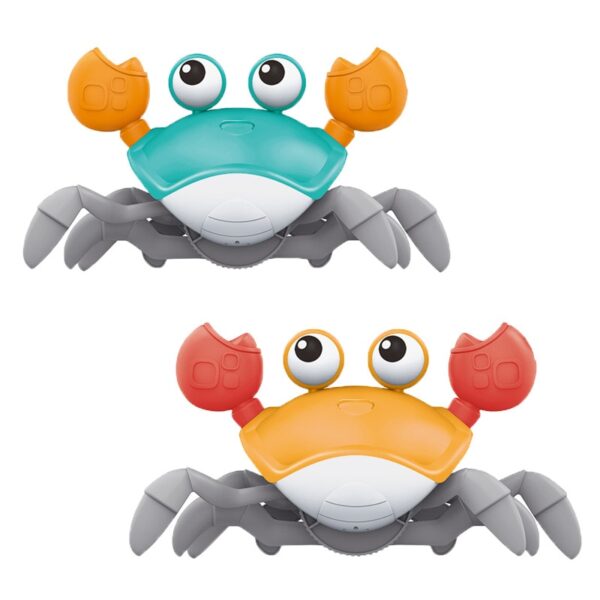 Rechargeable Crab Crawling Toy with Lights and Music Electronic Development Baby Toys 6 12 Months Educational Games for Babies - Image 3