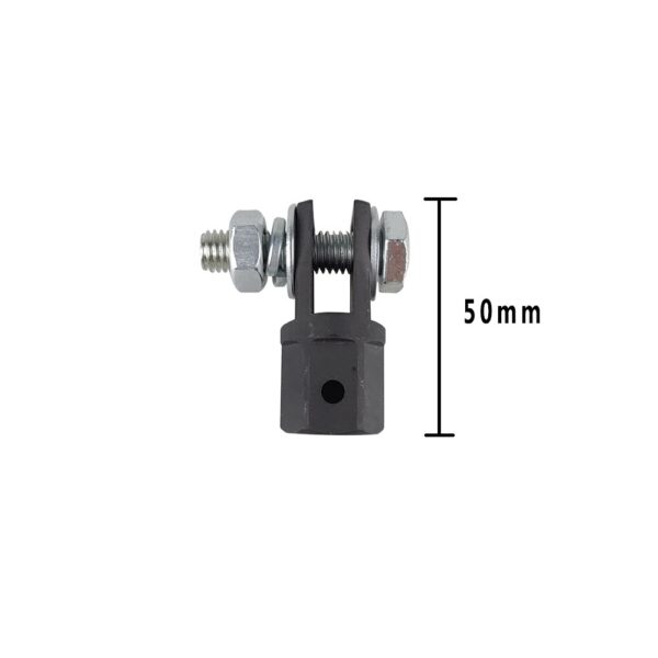 Scissor Jack Drill Adapter 1/2 Inch Automotive Scissor Jack Adapter Drive Impact Wrench Jack Shear Adapter Steel Ball Joint Rod - Image 5