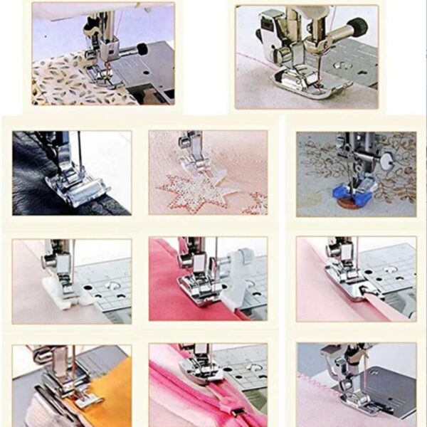 Sewing Machine Foot Presser Accessories 11pcs - Image 4