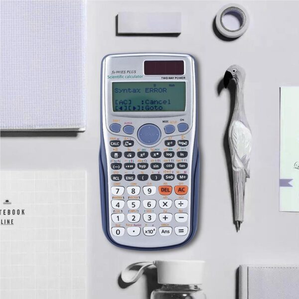 Student Handheld Scientific Full Function Calculator Portable Calculator with 417 functions - Image 3