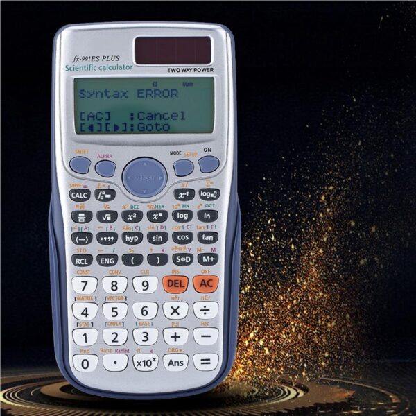 Student Handheld Scientific Full Function Calculator Portable Calculator with 417 functions - Image 5