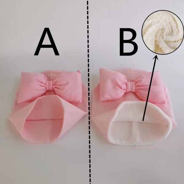 newborn bow-knot fashion golden princess prince letter crown toddlers infant baby winter hat for girls cap for baby kid beanie - Image 2